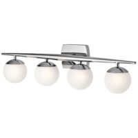 KL/JASPER4 BATH Jasper 4 Light Bathroom Wall Light In Polished Chrome