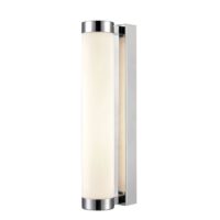 Franklite WB129 Dimmable Small LED Bathroom Wall Light In Chrome Finish IP44