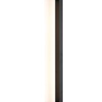 Franklite Dimmable Large LED Bathroom Wall Light In Black Finish IP44 WB132